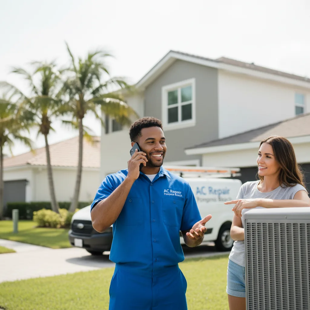 AC Repair Pompano Beach customer support in South Fulton